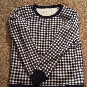 Draper James Gingham Sweatshirt
